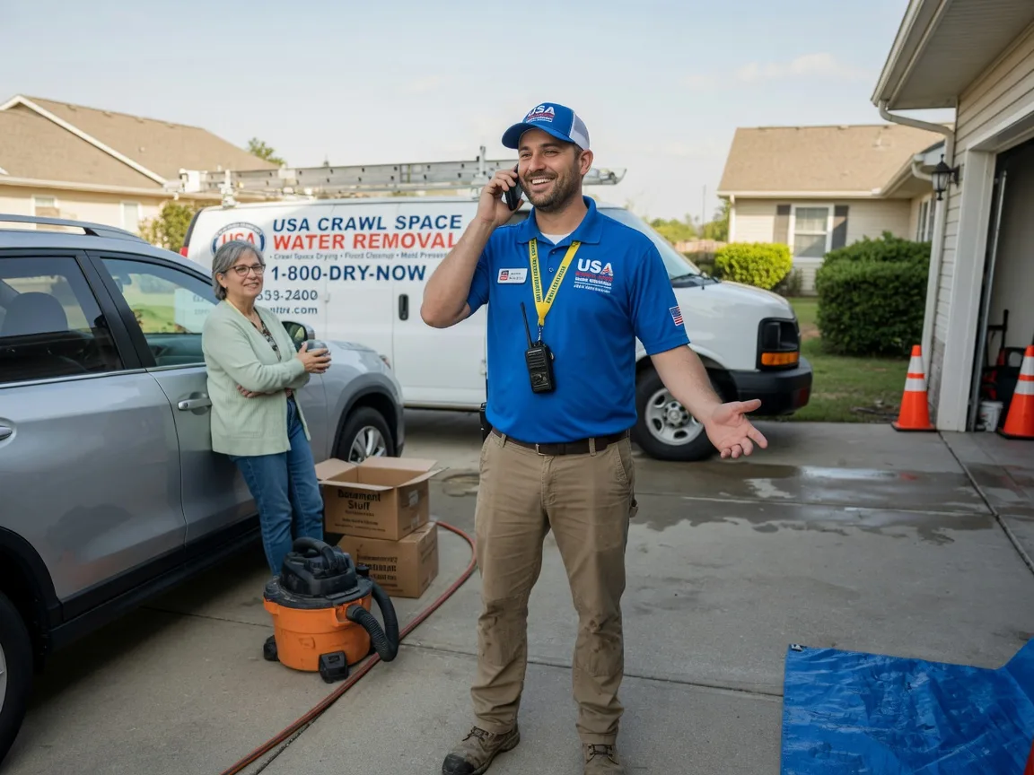 Crawl Space Water Removal Bradford, AR FAQs